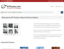 Tablet Screenshot of nyposter.com